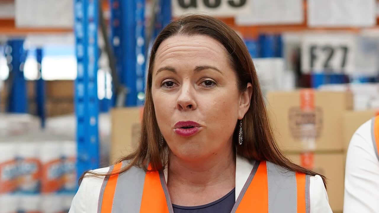 Foodbank CEO Brianna Casey.
