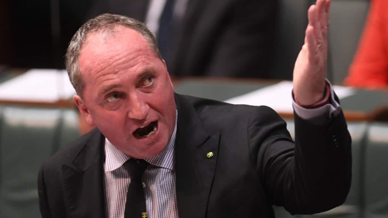 Deputy Prime Minister Barnaby Joyce