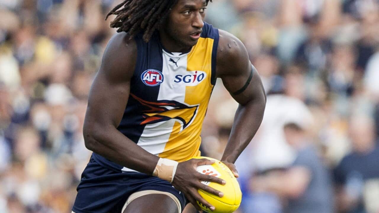 West Coast Eagles AFL player Nic Naitanui