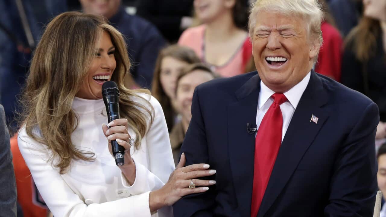 Republican presidential candidate Donald Trump