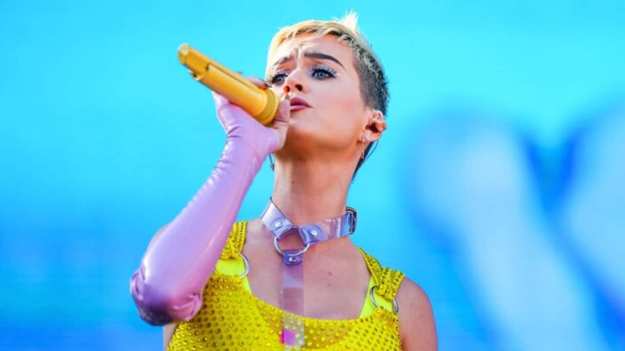 Katy Perry performs onstage during 102.7 KIIS FM's 2017 Wango Tango at StubHub Center on May 13, 2017 in Carson, California. (Rich Fury)