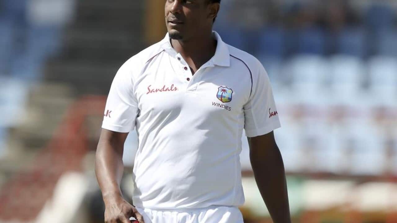 West Indies bowler Shannon Gabriel