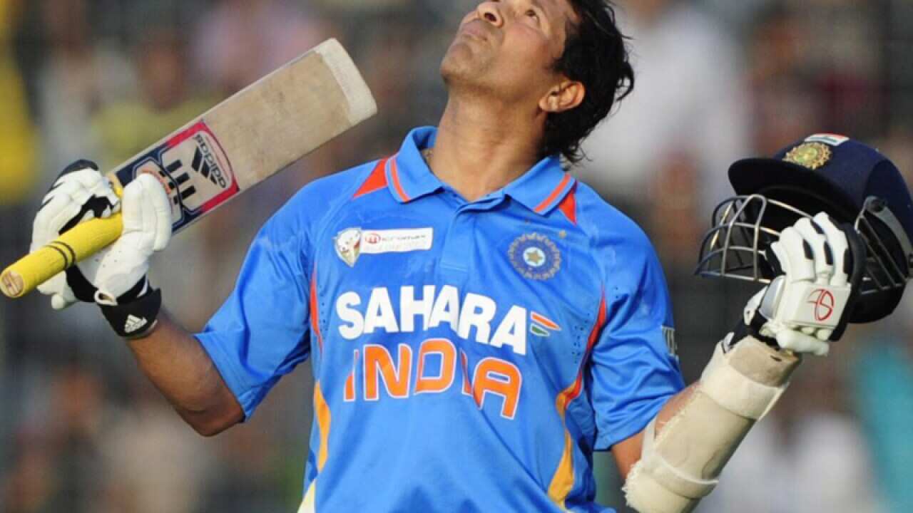 Indian cricket legend Sachin Tendulkar
