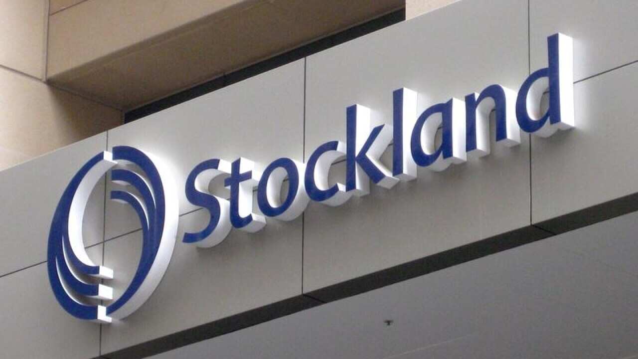 A Stockland sign