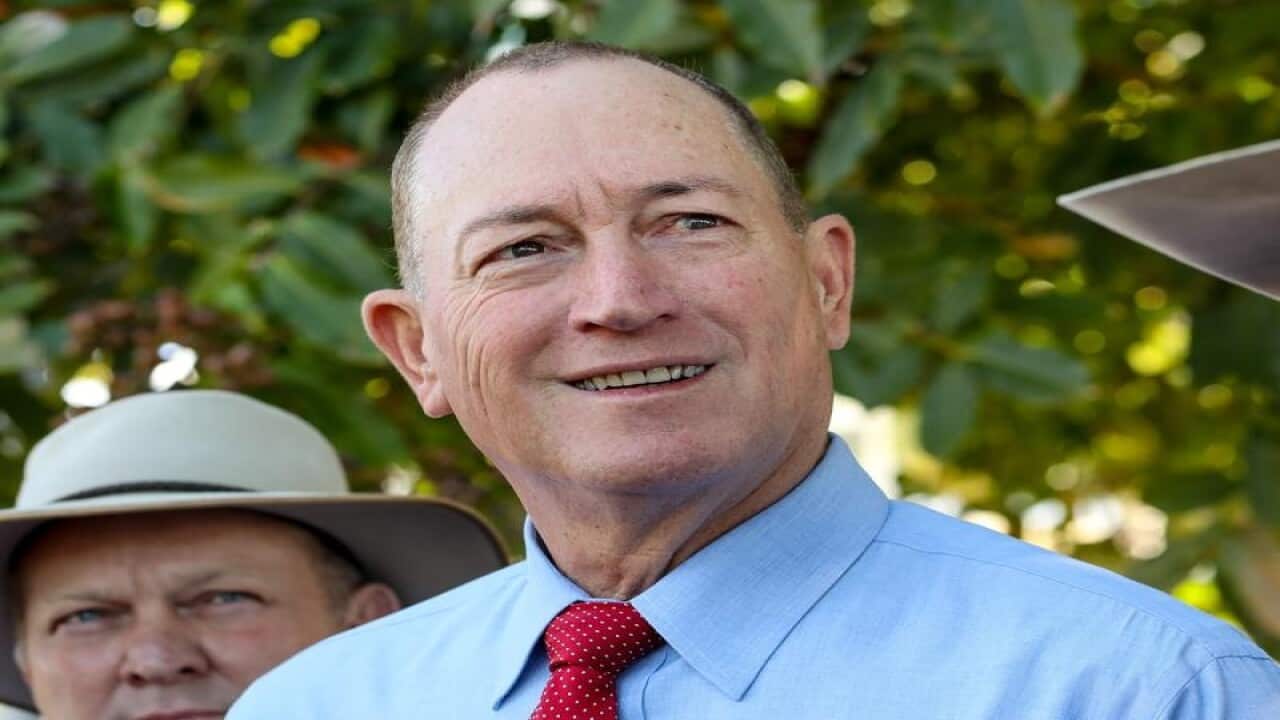 Queensland senator Fraser Anning.