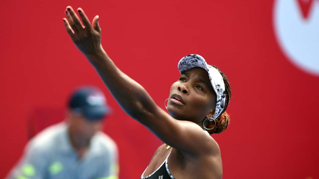 Venus Williams of the United States