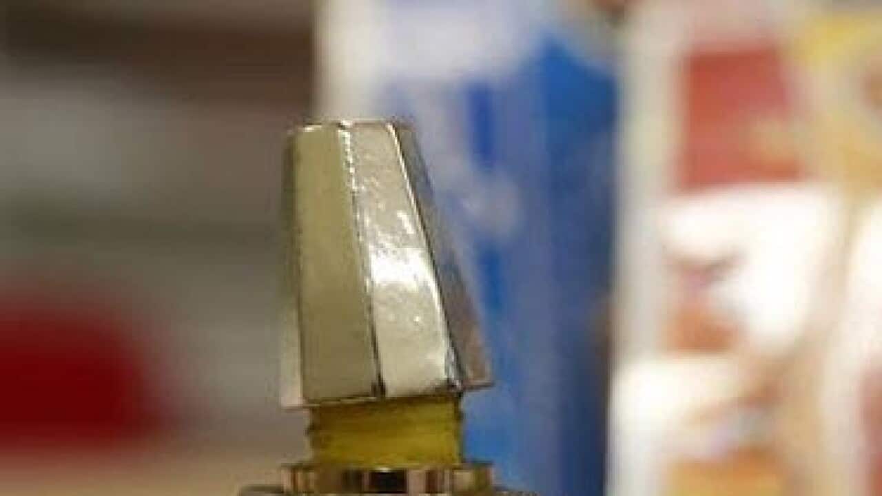 An imported eyeliner containing high lead levels is believed to have made three children sick