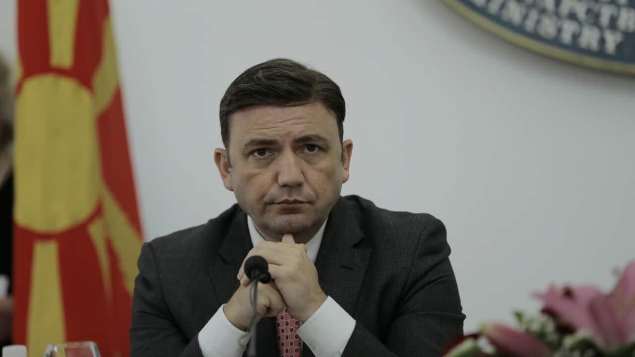 Macedonian Minister of Foreign Affairs Bujar Osmani.