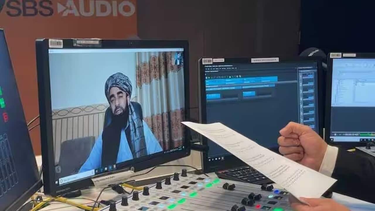 Taliban spokesman Zabihullah Mujahid told SBS Pashto the militant group might allow Australian investigators into Afghanistan (SBS).jpg