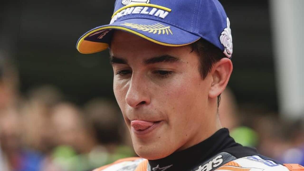 Spanish MotoGP rider Marc Marquez