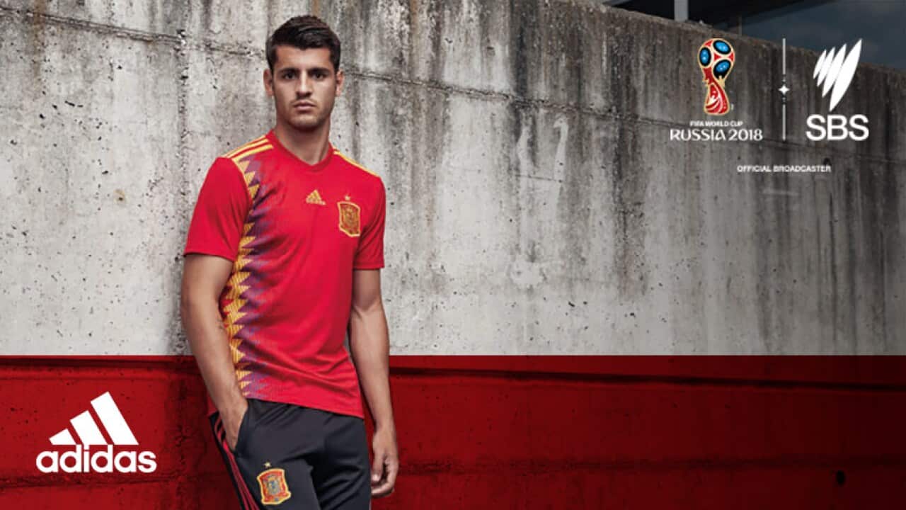 WIN Spain’s 2018 FIFA World Cup™ Football Jersey
