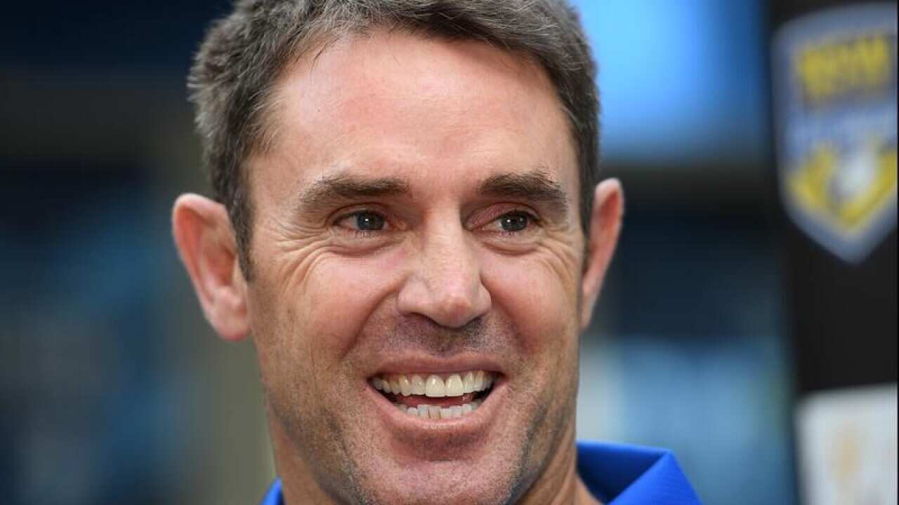 Brad Fittler speaks to the media