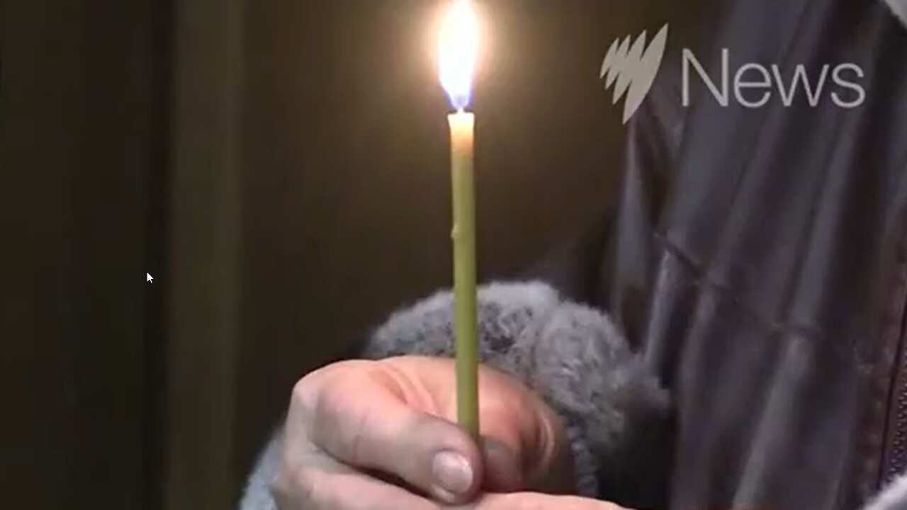 In a shelled church in Mariupol, worshippers pray for a better future