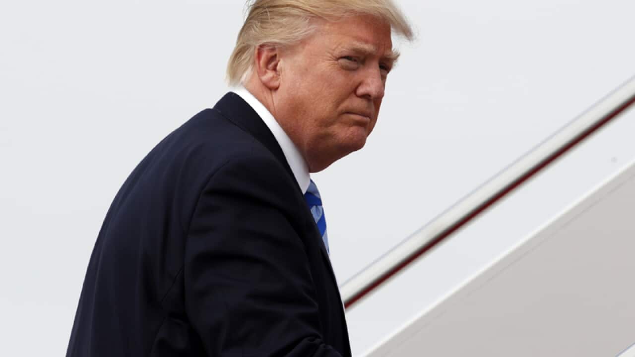 US President Donald Trump