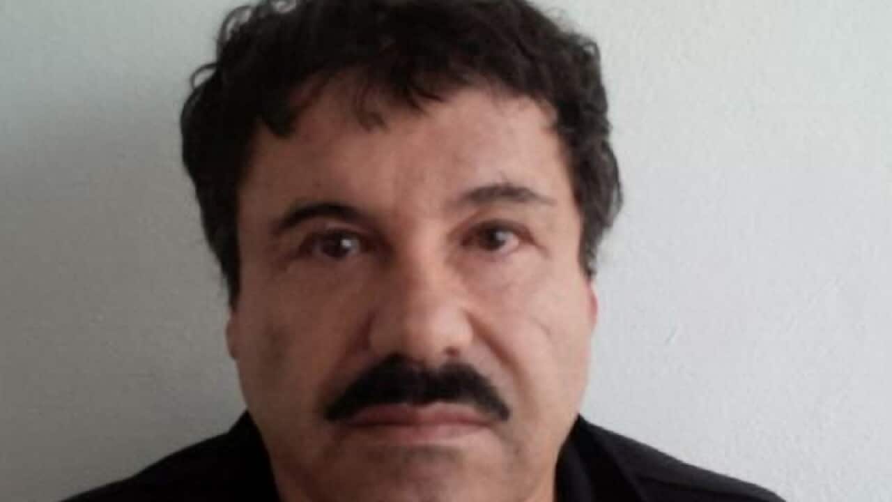 Mexican drug kingpin Joaquin "El Chapo" Guzman