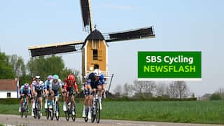 BERG EN TERBLIJT, NETHERLANDS - APRIL 20: Solbjork Minke Anderson of Denmark and Team Uno-X Mobility, Gladys Verhulst-Wild of France and Team AG Insurance - Soudal, Ceylin del Carmen Alvarado of Netherlands and Team Fenix-Deceuninck, Marine Allione of France and Team Winspace Orange Seal, Maud Rijnbeek of Netherlands and Team VolkerWessels Women's Pro Cycling, Flavie Boulais of France and Team Cofidis Women, Manon De Boer of Netherlands and Team DD Group Pro Cycling, Allison Mrugal of The United States and Team Cynisca Cycling and Vera Tieleman of Netherlands and Team DD Group Pro Cycling compete in the breakaway during the 11th Amstel Gold Race Ladies Edition 2025 a 157.4km one day race from Maastricht to Berg en Terblijt / #UCIWWT / on April 20, 2025 in Berg en Terblijt, Netherlands. (Photo by Luc Claessen/Getty Images)