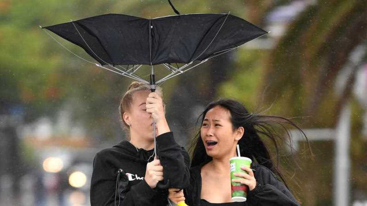 Wild weather QLD