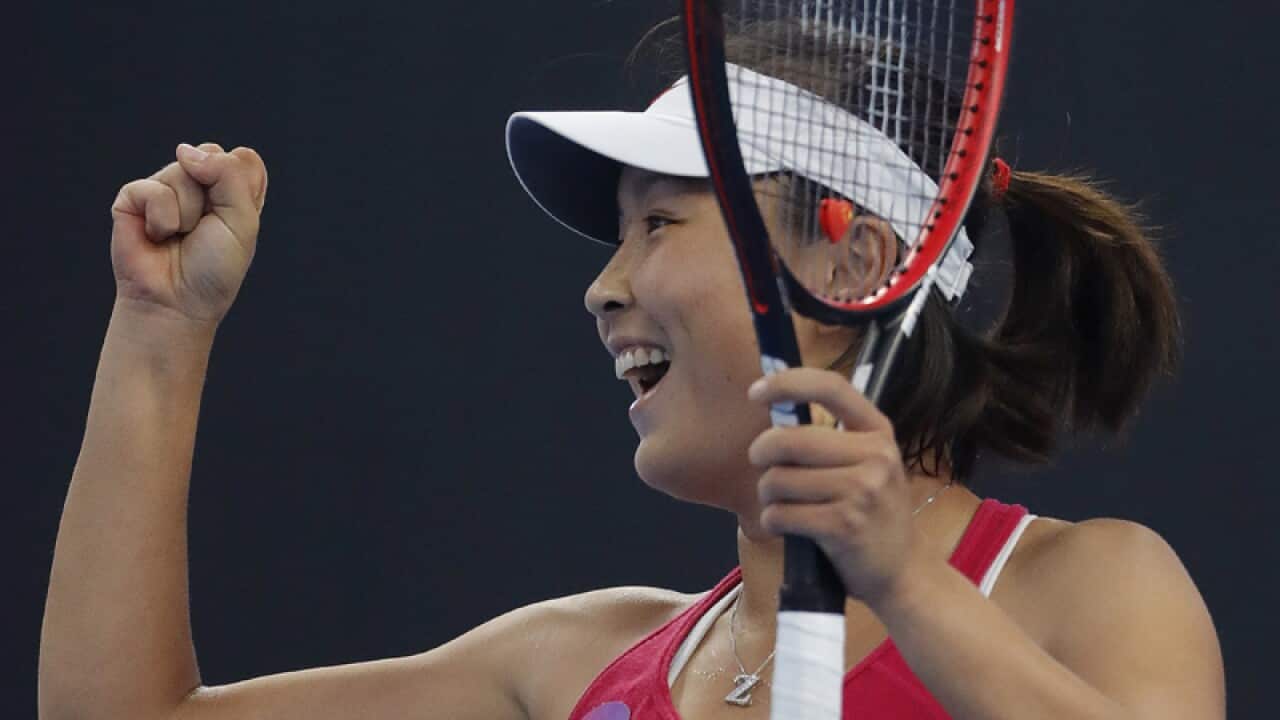 Peng Shuai of China