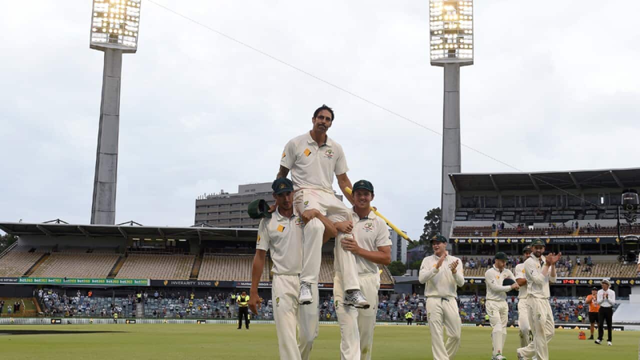 the WACA ground in Perth.