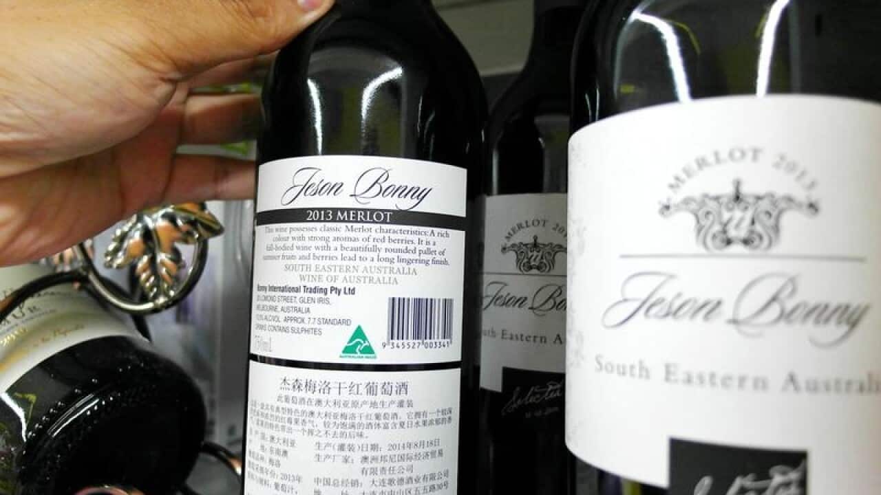 Australian wine in China