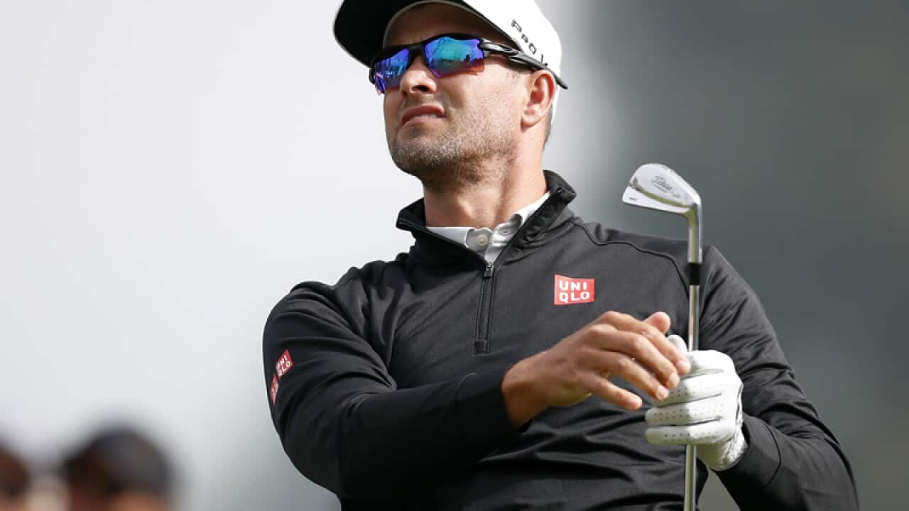 Adam Scott, of Australia