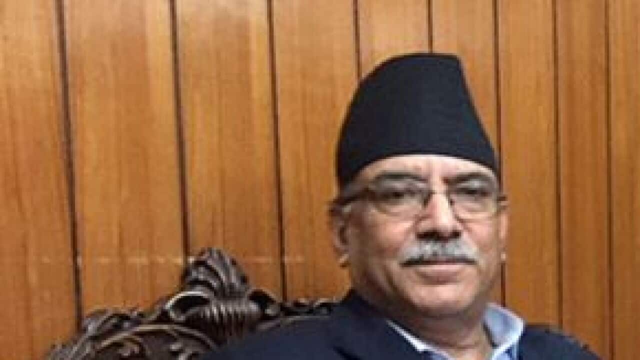 Nepali Prime Minister Puspa Kamal Dahal