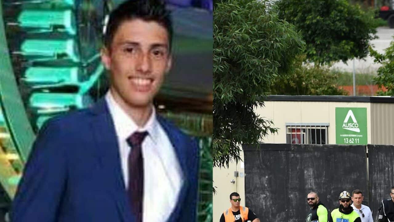 Tributes flow for the young man who died after scaffolding collapsed at a construction site in Sydney.
