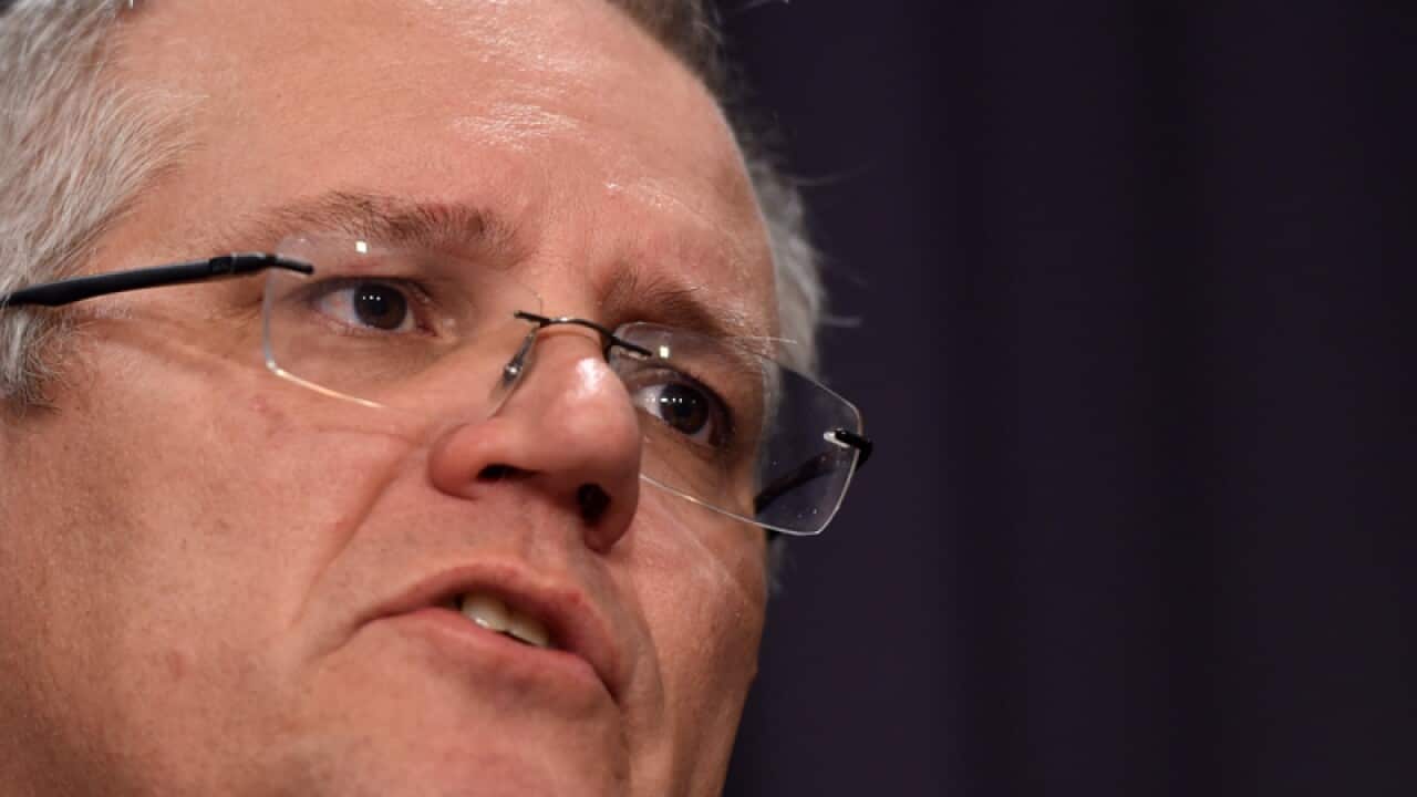Australia's Treasurer Scott Morrison