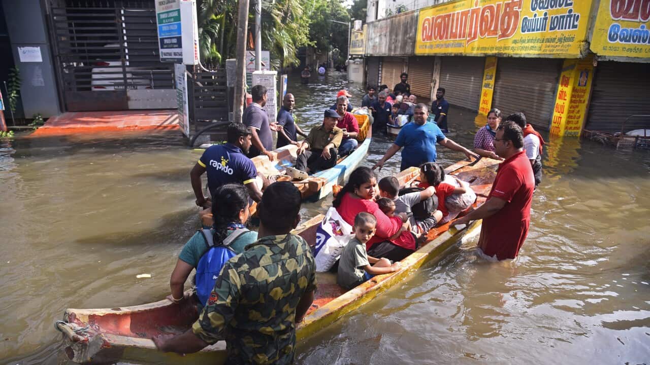 INDIA FLOOD CYCLONE