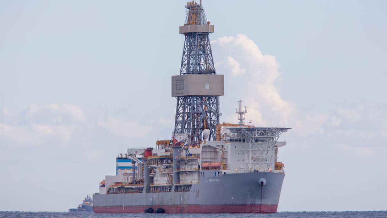Drillship in Cyprus