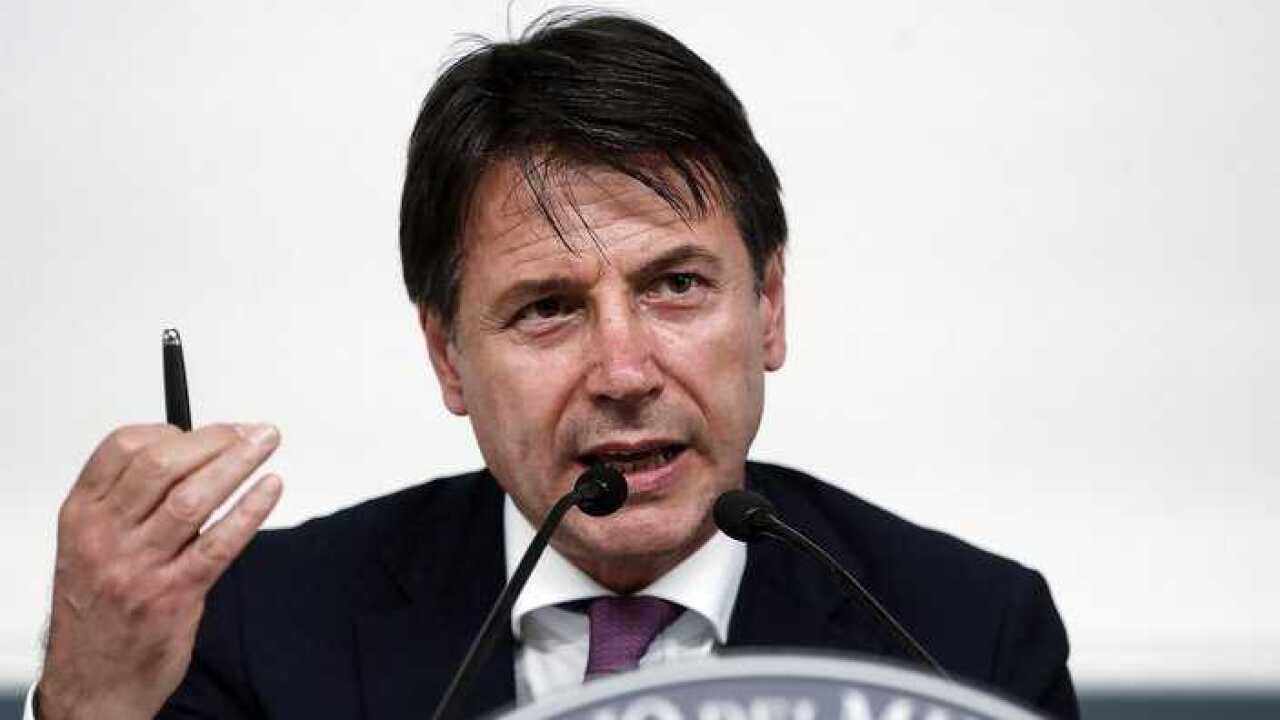 Il Primo Ministro italiano Giuseppe Conte