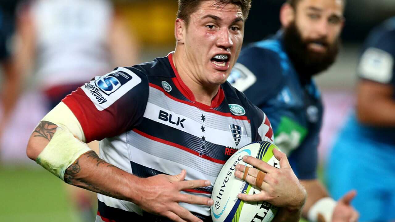 Melbourne Rebels flanker Sean McMahon
