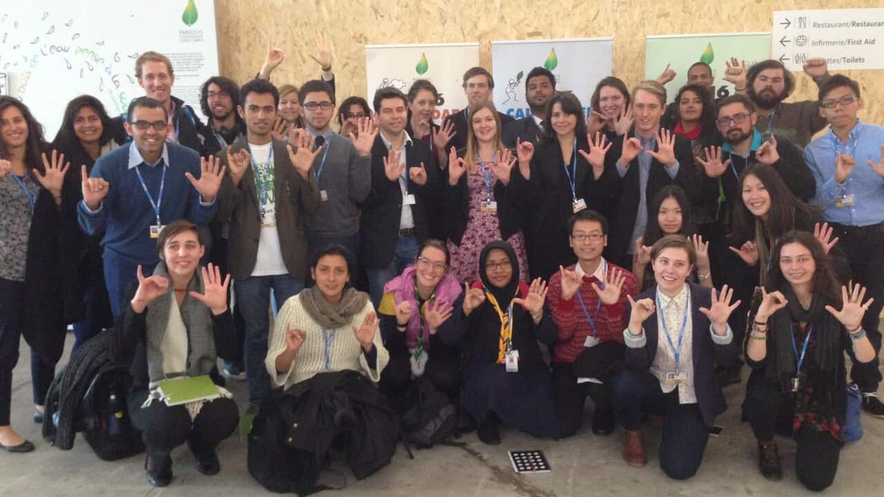The COP21 youth contingent