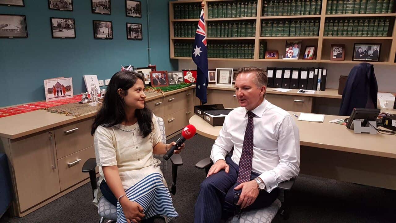 harita Mehta and Hon. Chris Bowen