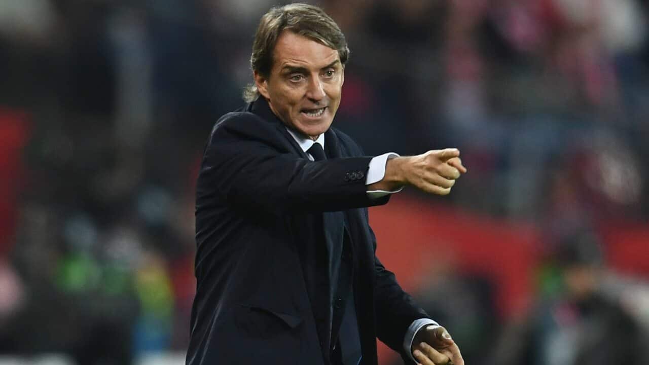 Roberto Mancini Italy Poland