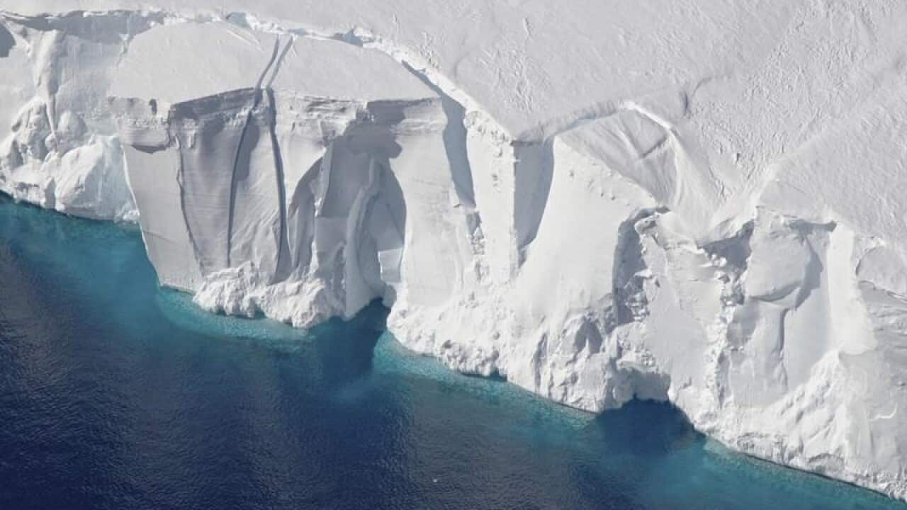Antarctica is melting more than six times faster than it did in the 1980s. (AAP)