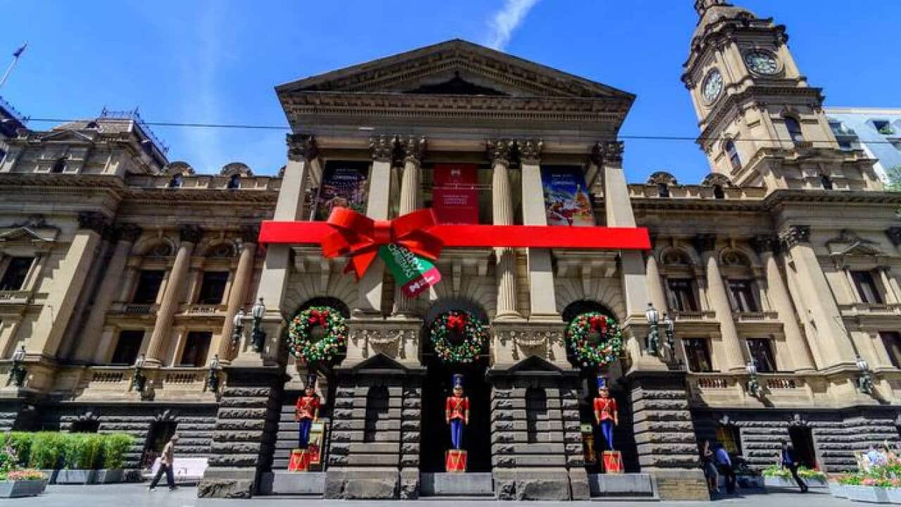 Christmas in Melbourne, Town Hall