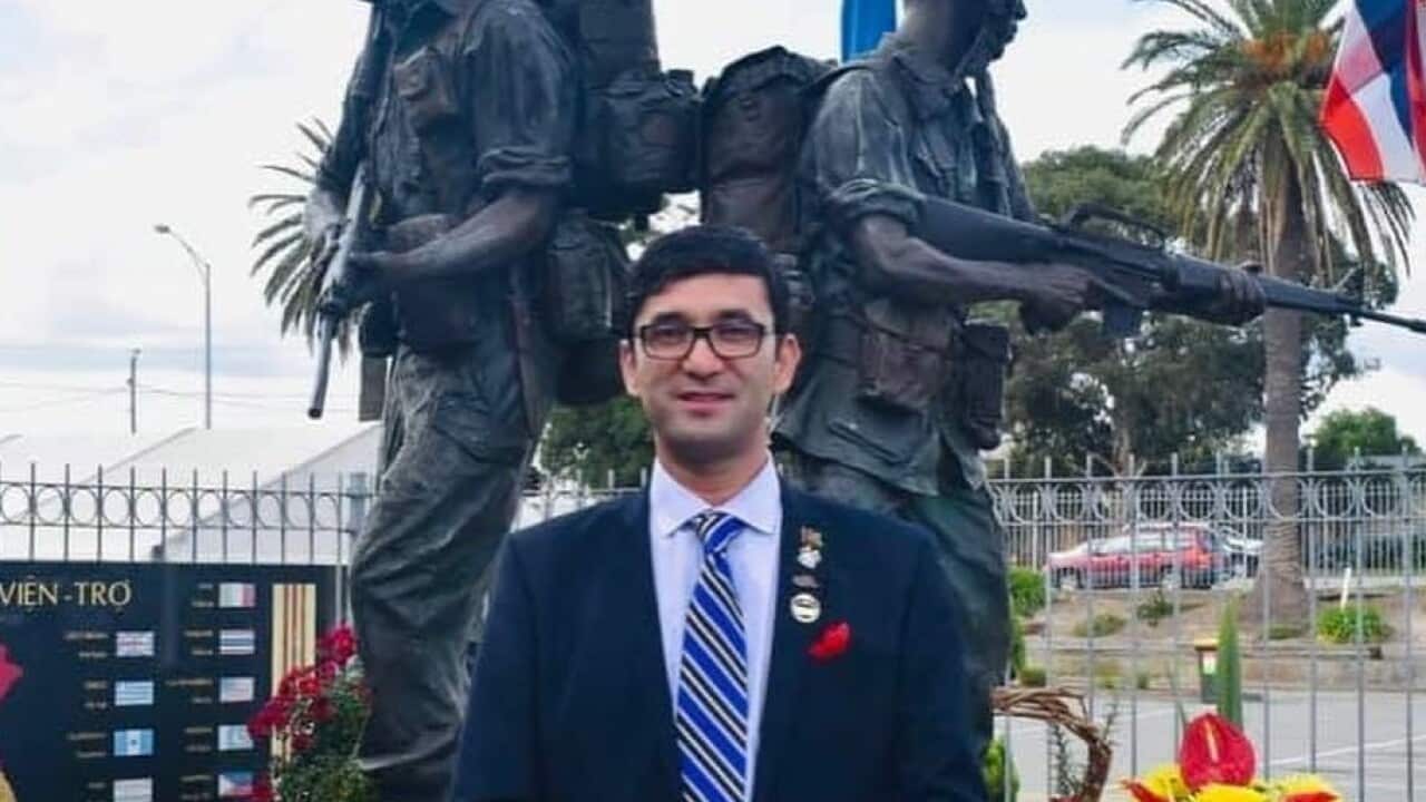 Reza Andesha, candidate for Dandenong city council