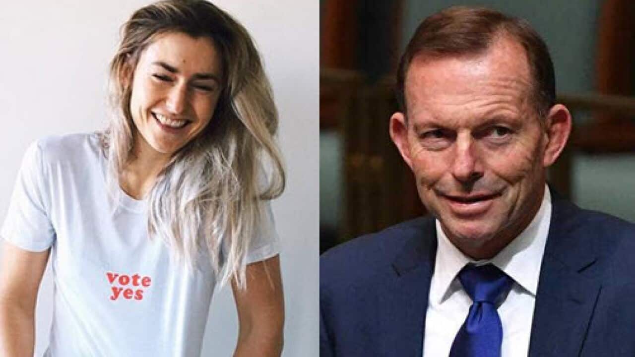 Frances Abbott throws her support behind the 'Yes' vote