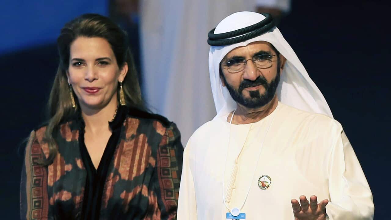 Sheikh Mohammed bin Rashid and Princess Haya
