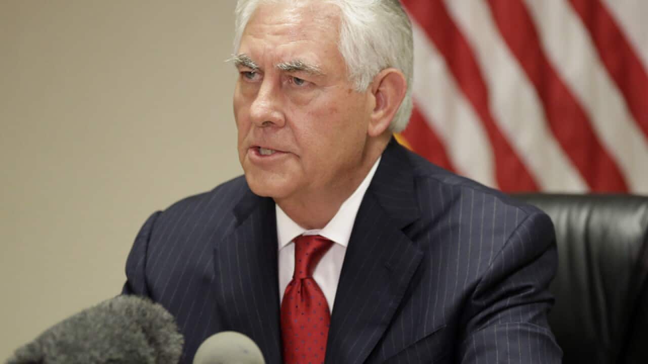 Secretary of State Rex Tillerson