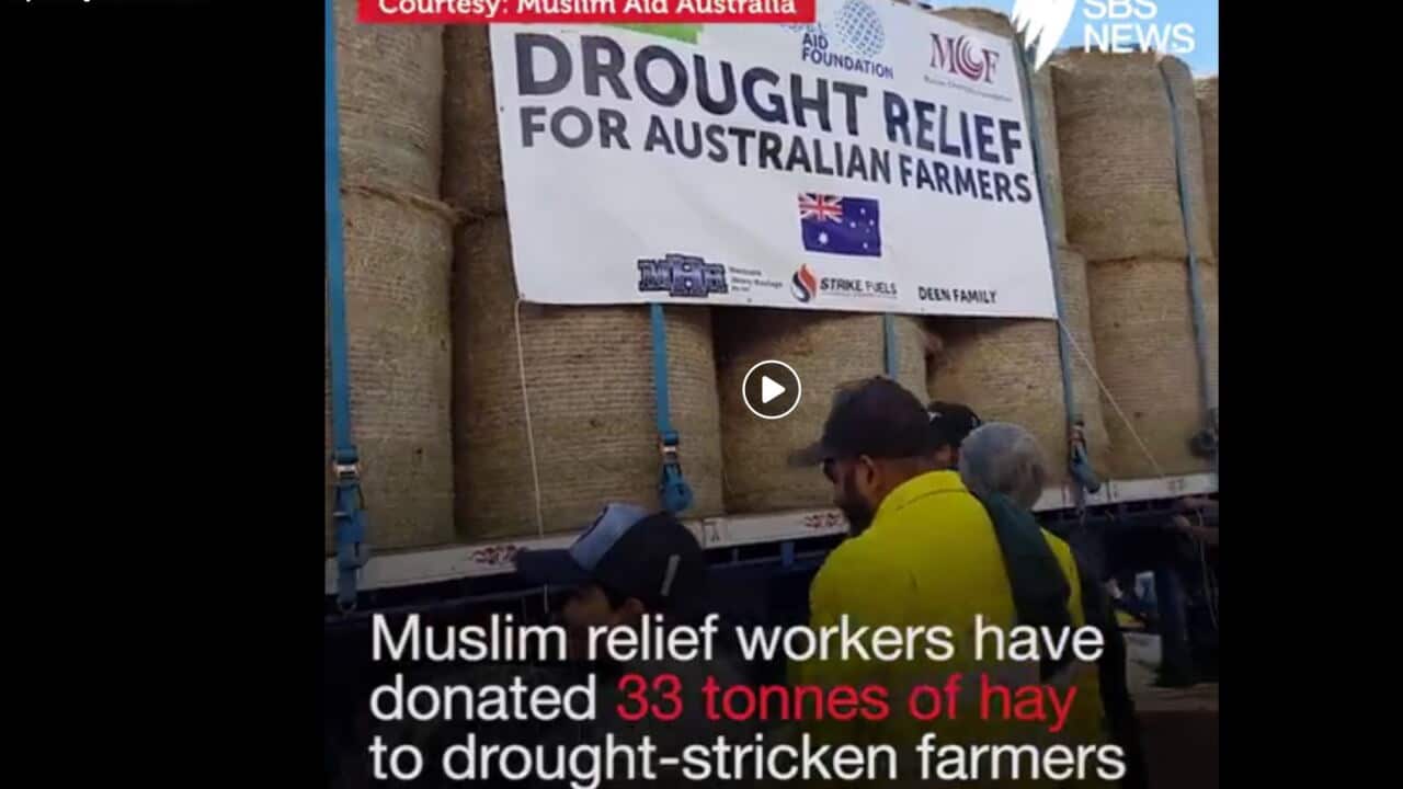 Drought Relief from Muslim Group, Brisbane