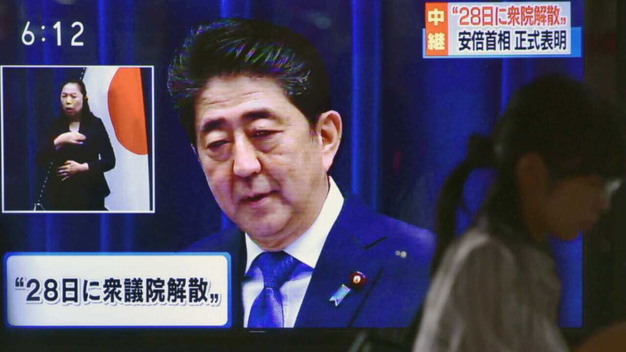 Japanese Prime Minister Shinzo Abe