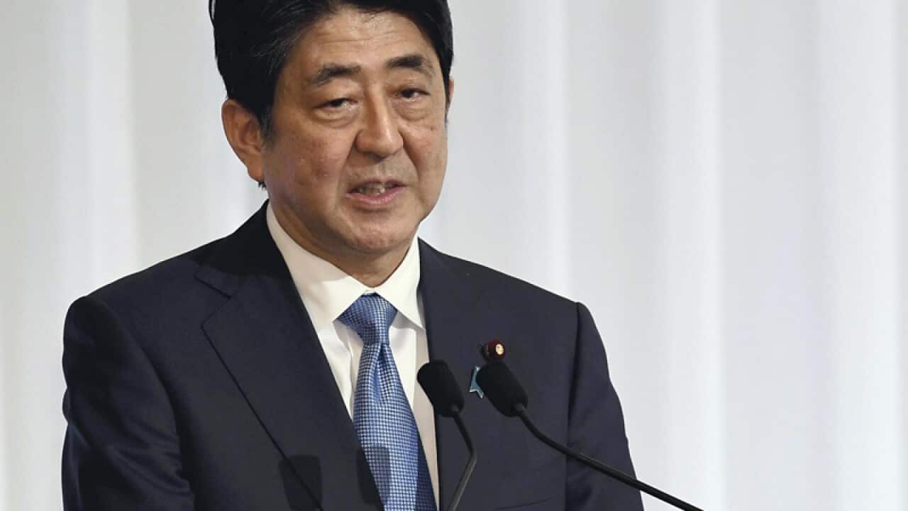 Japanese Prime Minister Shinzo Abe