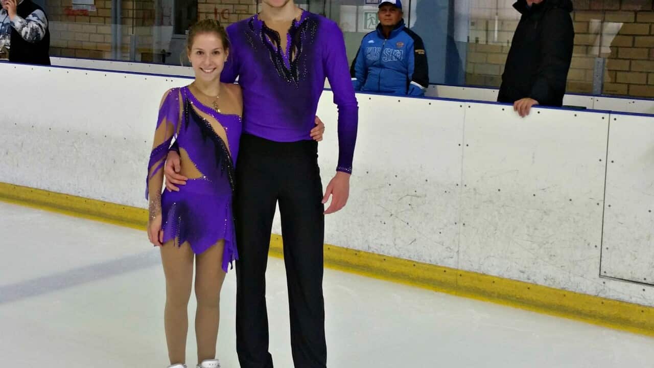 Harley Windsor and his partner Katia Alexandrovskaya