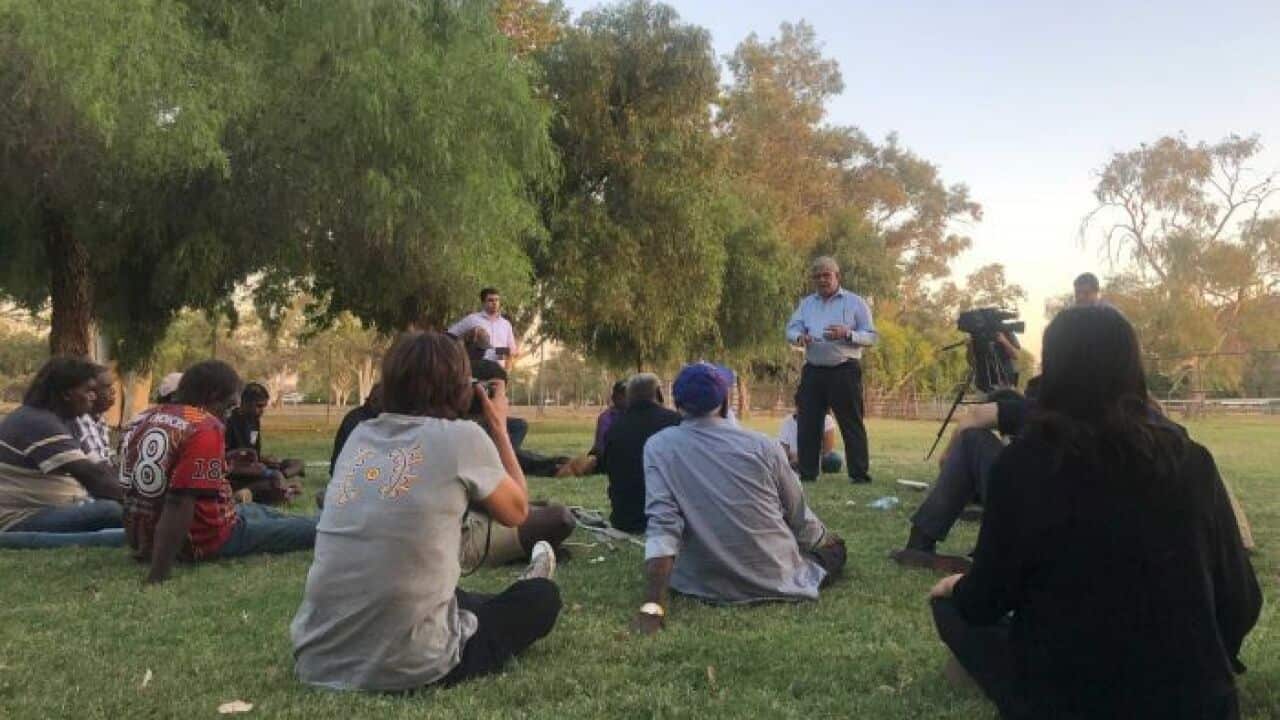 Yuendumu community disappointed with minister Ken Wyatt's visit