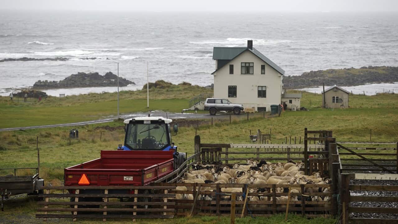 The Illugastadir farm, where a chilling double murder took place 187 years ago, pictured on September 4, 2017.