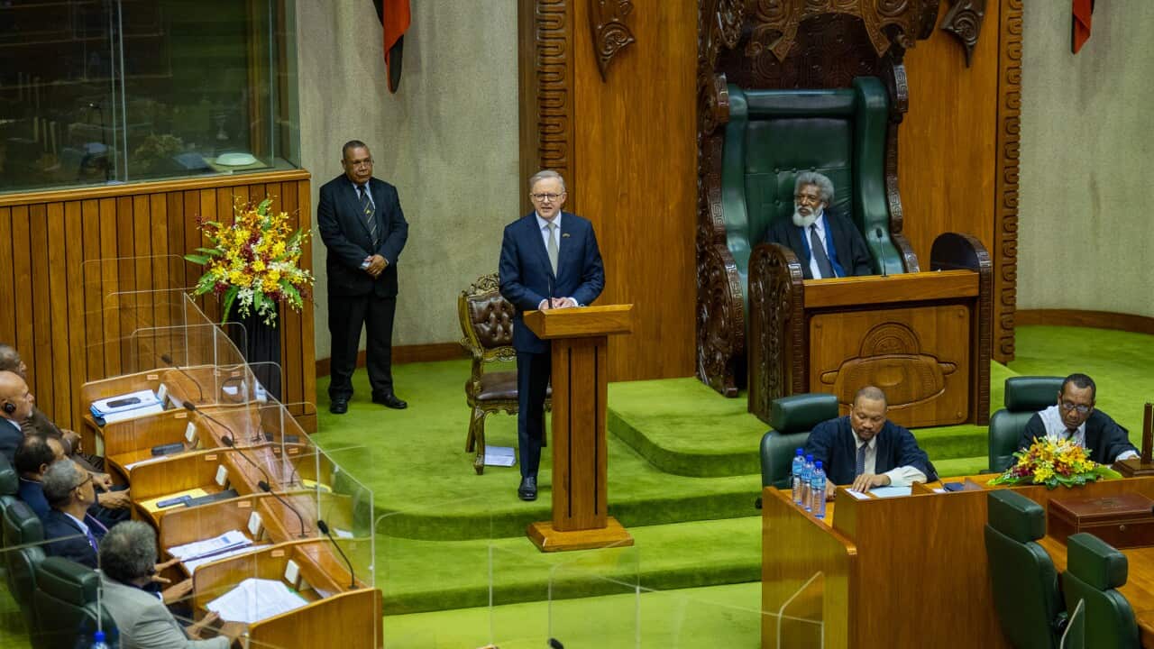 ANTHONY ALBANESE PNG VISIT
