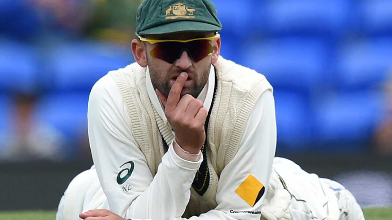 Australian bowler Nathan Lyon