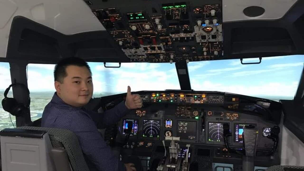 Zhu Qian gained his Private Pilot License in Australia